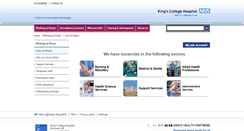 Desktop Screenshot of jobs.kingsch.nhs.uk